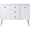 Sideboard Cupboard Living Room Hallway Home 3 Drawers 2 Doors White Space Saving