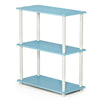 Furinno Turn-N-Tube 3-Tier Compact Multipurpose Shelf Display Rack Bookshelf