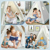 Cotton Canvas Kids Teepee Tent Children Wigwam Indoor Outdoor Play House Large