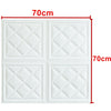 Large 3D Soft Tile Brick Wall Sticker Self-adhesive Waterproof Foam Panel 70CM