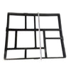 10 Grids Path Maker Pavement Model Concrete Stepping Stone Cement Mould Brick UK