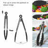 10Pcs Kitchen Silicone Cooking Utensils Set Non-stick Spatula Turner Black UK