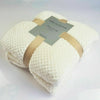Luxury Popcorn Throws Double & King Size Cuddly Cosy Warm Blanket For Sofa,Bed