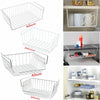 LARGE UNDER SHELF STORAGE BASKET RACK KITCHEN CUPBOARD ORGANISER HEAVY DUTY