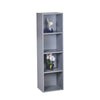 NEW 1 2 3 4 Tier Cube Bookcase Display Shelving Storage Unit Wood Furniture