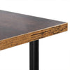 Industrial Side Table Vintage Sofa End Rustic Metal Coffee Small Console Unit