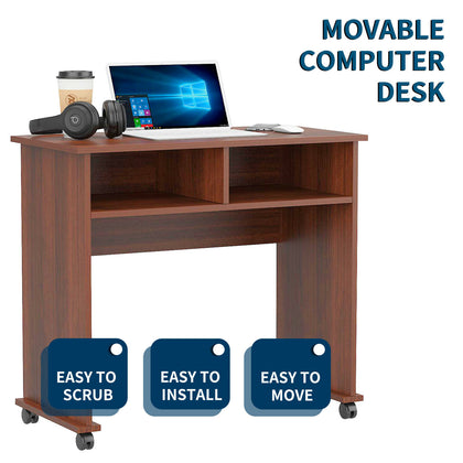 Small Computer Desk Home Office Workstation Laptop PC Table Study Furniture Wood