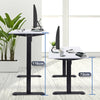 160 x 80 cm Electric Standing Desk Height Adjustable 4-speed Memory Function