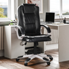 Executive Office Chair Gaming Computer Home Leather Swivel Adjustable Desk