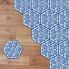 10 Pcs Hexagon Self Adhesive Bathroom Kitchen Wall Floor Tile Sticker Home Decor