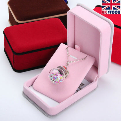 UK Luxury Jewellery Gift Box Ring Necklace Bracelet Earrings Watch Sma