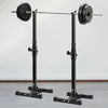 OneTwoFit Power Rack Squat Stand Heavy Duty Bench Press Barbell Gym Home Fitness