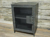 Industrial Cabinet Storage Vintage Unit Metal Cupboard Bedside Cabinet Furniture