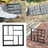 Garden Path Maker Slabs Mould DIY Patio Concrete Cement Reusable Paving Mould