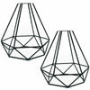Industrial Geometric Ceiling Pendant Light Easy Fit Metal Cage Pendant Fixture