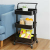 Salon Hairdresser Barber Hair Storage Trolley Beauty Drawer Spa Cart Steel Racks