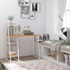 Home Office Computer Desk Study Writing Table with 3-Tier Storage Shelves