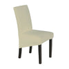4PCS Dining Chair Seat Covers Slip Stretch Wedding Banquet Party Removable