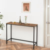 Console Table Hallway Table Adjustable Support Bar Entryway Sofa Table