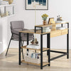 Corner Computer Desk PC Laptop Table Home Office Study Workstation w/ Shelves
