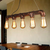 Industrial Vintage Ceiling Lights Metal Pipe Retro Loft Pendant Lamps uk
