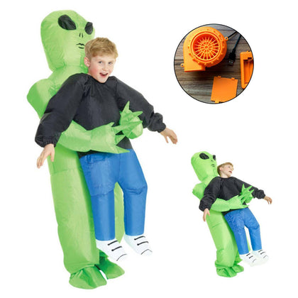 Adult Inflatable Dress Halloween Fancy inflatable costume Party Alien Night