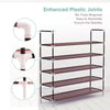 5 TIER SHOE RACK STORAGE ORGANISER STAND SHELF STACKABLE SHOES HOLDER