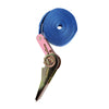 10 x Ratchet Straps Tie 6m x 25mm Down Cargo Rack Load 800kg Lashing Handy Strap