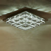 LED Ceiling Lamp Luxury Crystal Chandelier Remote Dimmable Living Room Kitchen