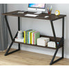 100cm PC Computer Desk Writing Study Table Office Home Workstation Wooden Metal