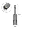5Pcs 8 mm Magnetic Tech Screw Driver Tek Bit Drill Nut Setter Roofing Cladding