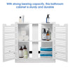 Bathroom Sink Cabinet Under Basin Unit Cupboard Storage Shelves Furniture White