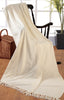 Luxury Plain Chenille Throw -Double or Large 3 Seater Sofa Throw or Bedspread
