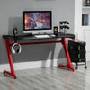 Gaming Desk with Gamepad Holder Cup Holder Headphone Hook Home Office