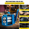 Manual Combination Rolling Mill Machine 80mm Flat Square Semicircle Round
