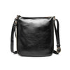 Women Faux Leather Ladies Zipper Tote Crossbody Bag Medium Multi-pocket Handbag