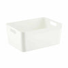 4pcs Studio Baskets Plastic Storage Organiser Office Home Bathroom Kitchen Boxes