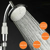 UK High Turbo Pressure Shower Head Chrome Bath Powerful Energy Water Saving NEW