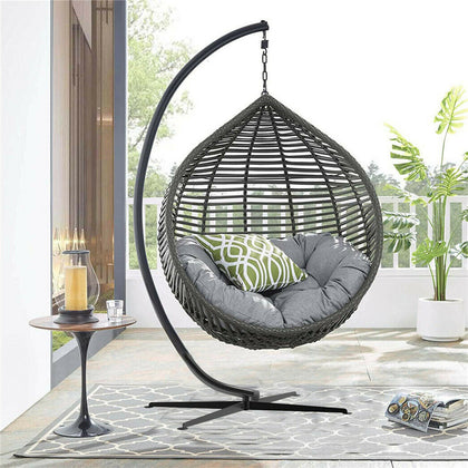 Heavy Duty Garden Hanging Chair Hammocks Swing Egg Chair Pole Frame Stand Only