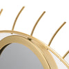 Gold Jewellery Tree Holder Hanger with Eye Shape Mirror Earrings Bracelets Stand