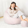 Large Bean Bag Chair Couch Sofa Cover Indoor Lazy Relax Lounger For Adults Kids