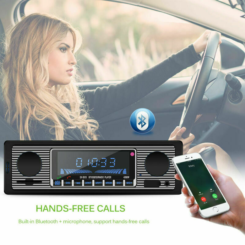 Radio de coche Classic plata - CD MP3 USB SD Bluetooth Manos libres comprar  repuestos
