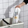 115L Folding Laundry Clothes Basket w/ 2 Dividers Lid Removable Lining