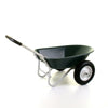 2 Wheel Wheelbarrow Large Heavy Duty Garden Plastic Wheel Barrow Cart 150KG 80L