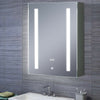 Illuminated LED Bathroom Mirror Cabinet with Touch Sensor Switch Shaver Socket