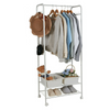 Heavy Clothes Rail Rack Rolling Garment Hanging Display Stand Closet Organizer