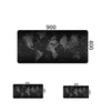 Non-Slip World Map Design Wide Large Computer Mouse Pad Desk Mat 90x40 Earth Map