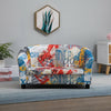 Kid’s 2 Seaters Upholstered Couch Children’s Sofa Bedroom Living Room Gift BN