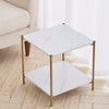 End Table 2 Tiers Side Table Coffee Table Sofa Living Room Tea Table Nightstand