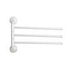 Swivel 3Swing Arm Towel Holder Bar Rails Rack Wall Mounted Stainless Steel-UK